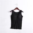 thumbnail image 6 of Huhudde Shelf Bra Tanks Tops Sleeveless Racerback Workout Camisole Yoga Shirt Cotton Undershirts Tanks Top with Built in Bras, 6 of 15