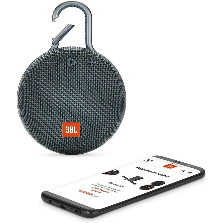 JBL Clip 3 Portable Waterproof Wireless Bluetooth Speaker - Non