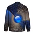 thumbnail image 3 of Lilgiuy Men Casual Round Neck Long Sleeve Pullover 3D Printed Sweatshirts Blouse for Office Business Work, 3 of 4