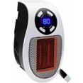 thumbnail image 1 of 500 vatios calefacción de cerámica por soplado mini calefacción por soplado calefacción económica calefacción por enchufe con termostato y temporizador, para escritorio, dormitorio, sala de estar- Bl, 1 of 5
