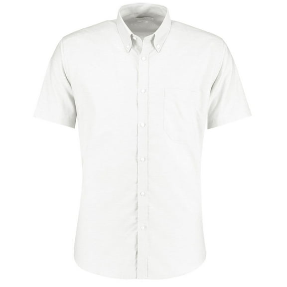 Kustom Kit Mens Slim Short-Sleeved Shirt