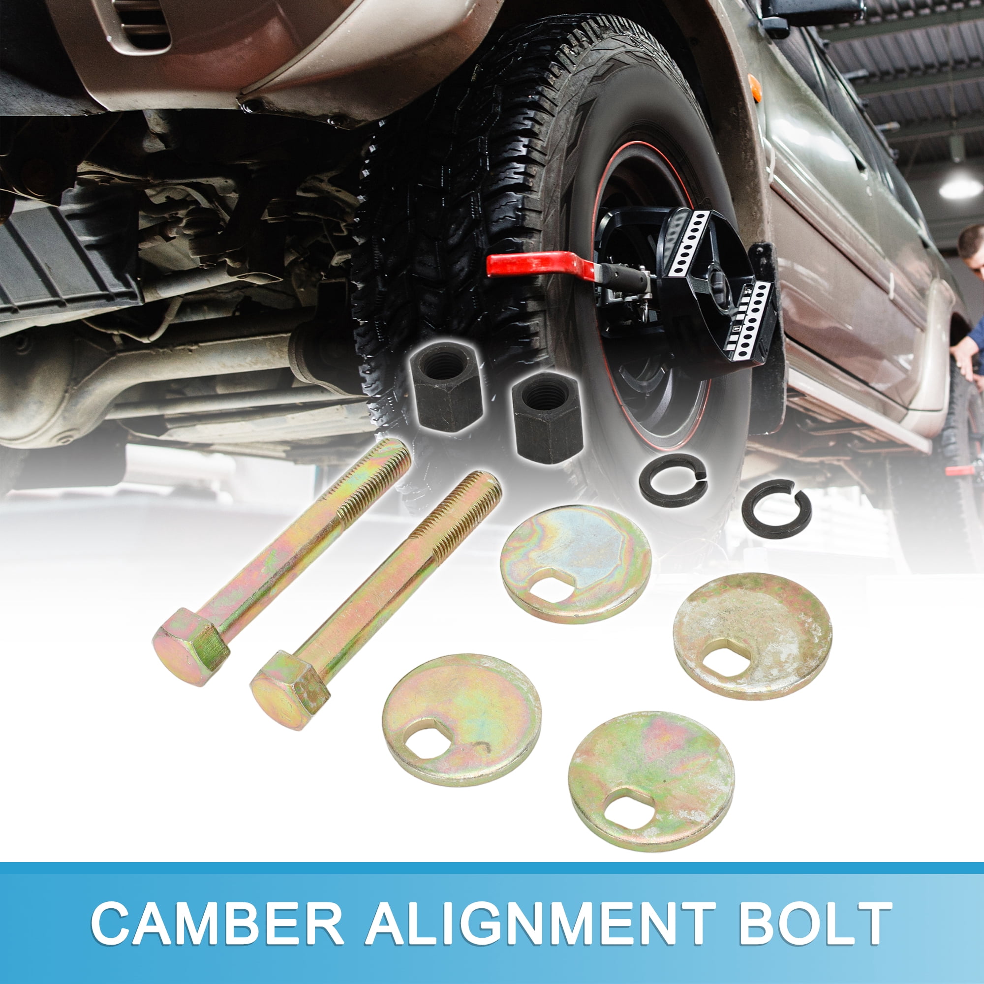 Unique Bargains Front Upper Camber Caster Alignment Kit For Chevy C1500 K1500 1988-1999