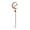 C, variant on KGJQ Solar Animal Garden Light, Moon Cat Bird Dog Solar Light with Metal Stake, Solar Powered Outdoor Animal Crescent Light for Patio Pathway Yard Decor
