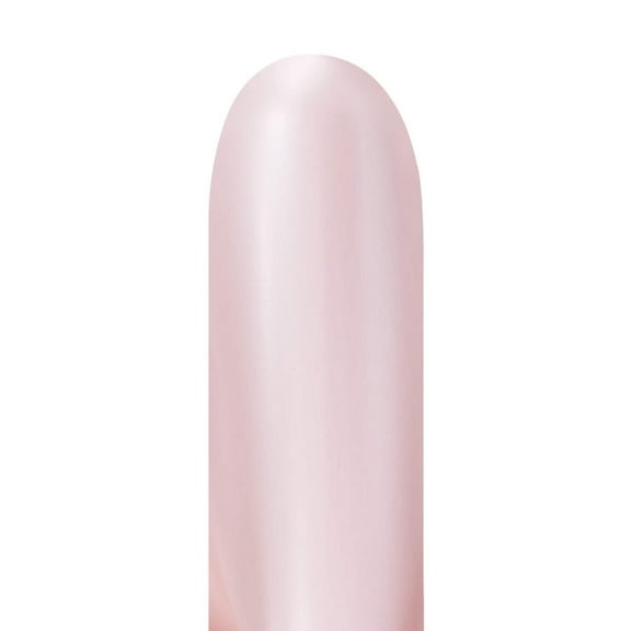 260S Sempertex Silk Pink Blossom Latex Entertainer Balloons (50 Pack) - Party Supplies Decorations
