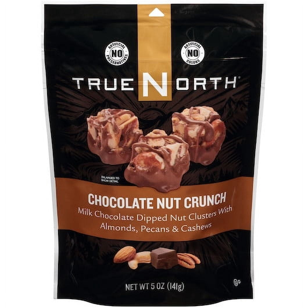 True North Chocolate Nut Crunch Pouch, 5 Ounces, 6 per case