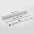 thumbnail image 4 of M&T Displays Super Eco Retractable Roll Up Banner Floor Standing 48x78.75 Inch Display Stand Silver Aluminum Profile with Carrying Bag for Convention, Conference, Trade Show, Office (2 pack), 4 of 26