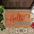 thumbnail image 2 of Runner Rug Durable Front Welcome Mat Rugs for Entryway Summer Welcome Sign Hello Sunshine Doormats Funny Cute Doormat Door Mats Outdoor Mat for Front Door 16x24IN, 2 of 4