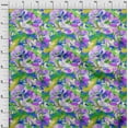 thumbnail image 4 of oneOone Rayon Amethyst Fabric Floral & Dress Material Fabric Print Fabric By The Yard 56 Inch Wide, 4 of 8