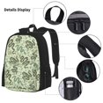thumbnail image 3 of Easygdp Green Snake Mochila para Niños y Niñas con Set de Caja de Almuerzo y Estuche para Lápices 3 en 1, Mochila Escolar Estampada para Adolescentes, 3 of 7