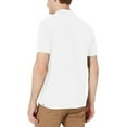 thumbnail image 3 of Lacoste Men's Classic Pique 100% Cotton Short Sleeve Polo White Size XL, 3 of 4