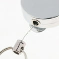 thumbnail image 3 of 19.7 "Llavero Retráctil Soporte para licencia de material acero Clip para Cinturón 50cm, 3 of 9