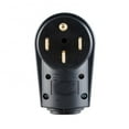 thumbnail image 2 of 50 Amp Rv Plug 125/250V Rv Plug Plug Replacement Convenient Handle Nylon Housing Black-Male, 2 of 5