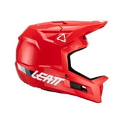 Leatt MTB Gravity 10 Full Face Bicycle Helmet with Breakaway Visor, Fire (XL)