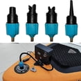 thumbnail image 1 of Inflatable Sup Pump Adaptor Compressor Air Valve Converter With 4 Air Valve Nozzles, 1 of 5