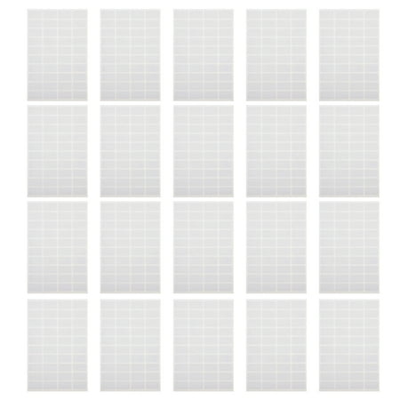 Empty Game Classification Sticker 50 Sheets Classification Sticker Label Sticker Blank Stickers DIY ...