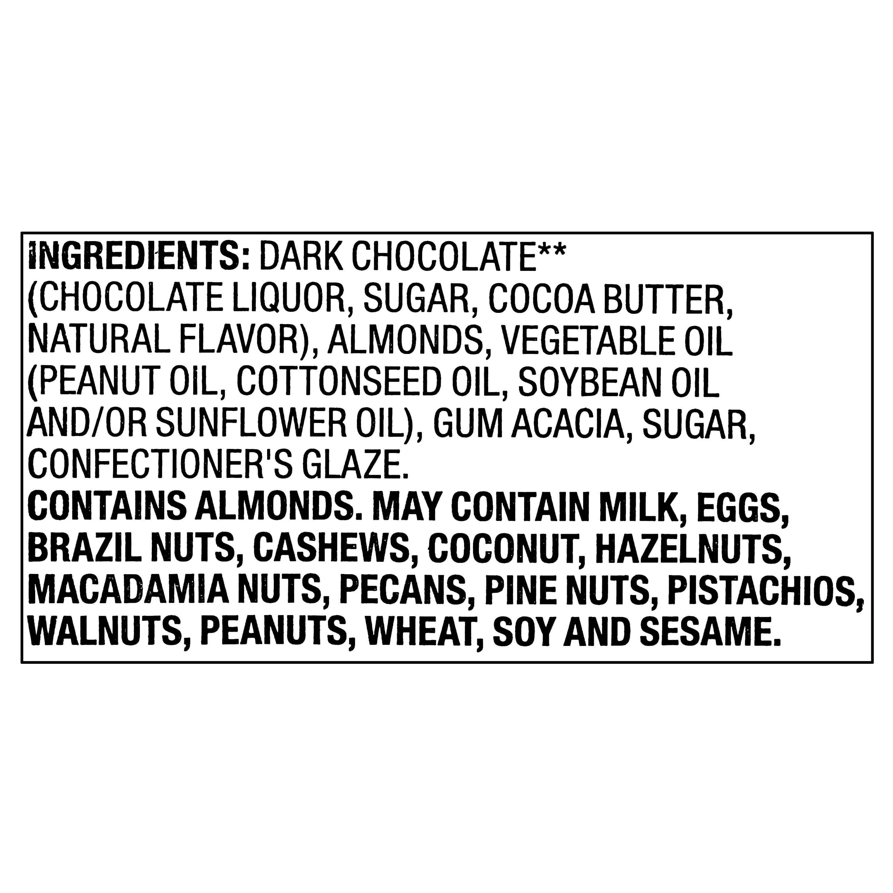 (3 pack) bettergoods Dark Chocolate Almonds, 12 oz