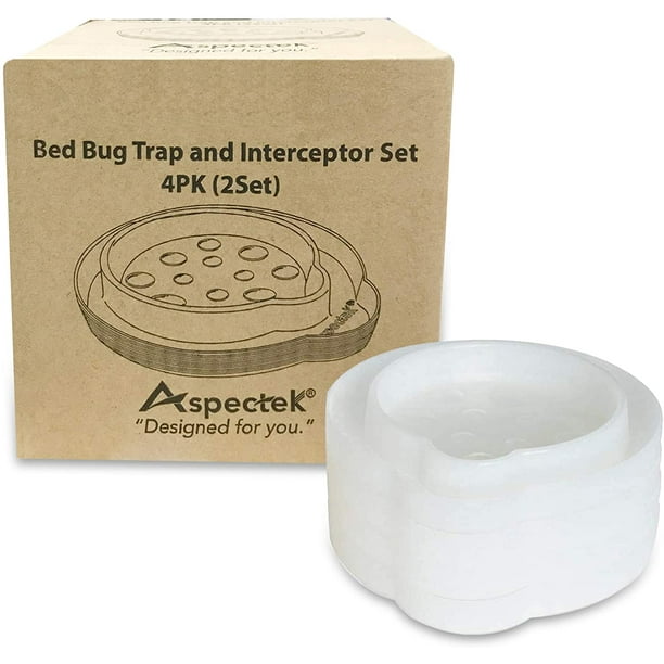 ASPECTEK Piège à punaises de lit, intercepteur d'insectes, paquet