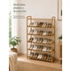 thumbnail image 5 of Zapatera Organizador de Bambu en Plano 6Niveles para Almacenamiento de Zapatos, 68x23x96.5 cm, 5 of 7