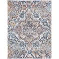 thumbnail image 1 of Central Oriental 7854.81.09EC 2 ft. 2 in. x 3 ft. Damask Polypropylene Pittsville Rectangle Area Rug, Multi Color, 1 of 1