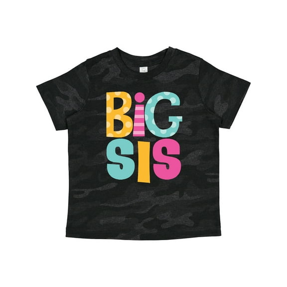 Inktastic Big Sis Announcement New Sister Girls Toddler T-Shirt
