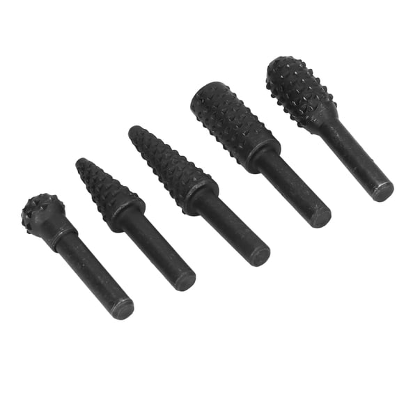 Juego de brocas para tallar madera, juego de 5 brocas para tallar con lima rotatoria, brocas para tallar de vanguardia Características