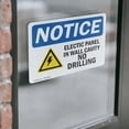 thumbnail image 4 of (2 Pack) Electrical Panel In Wall Cavity Sign, 4 of 7