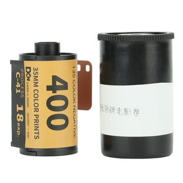 Camera Color Film ISO 0-400 Color Negative Film 35mm Fine Grain High Resolution Wide Exposure Latitude HD Camera for 135 Camera (18 Sheet)