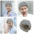 Vuygyu Men's Short Grey Wig Synthetic Heat Hair Alternative Wig For Men