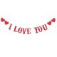 thumbnail image 2 of unbranded Banner De Con Letras I Love You Para En Bodas Y Eventos Románticos, 2 of 4