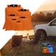 thumbnail image 3 of Bolsa seca flotante impermeable de 6 piezas para kayak, rafting, natación, playa, pesca, proceso de de pegamento de línea completa, diseño de naranja Macarena Bolsas secas impermeables, 3 of 8