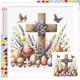 thumbnail image 1 of 5D DIY Con Cuentas Cuadradas Cruz Pascua Del Arte 35x35cm, 1 of 9