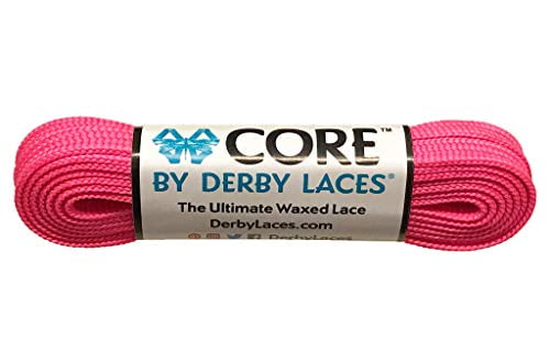 and Regular Shoes Roller Skates Boots Derby Laces CORE Narrow 6mm Waxed Lace for Figure Skates