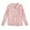 Pink, variant on Ticikt Girls Knit Cardigan Sweater Zip Long Sleeve Kids School Uniform Fall Jacket Turn Down Collar Thick Cable Knit Sweater Coat,Color:White,2-3 Years