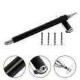 thumbnail image 3 of OFFIGAM 5pcs Round Black Stylus Pen Set with Conductive Microfiber Tips for Writing and Drawing on Tablets and Touchscreens, 3 of 10