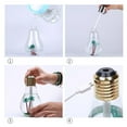 thumbnail image 3 of USB Air Humidifier Bulb Lamp Shape Decorative Lights Diffuser Purifier Atomizer with Colorful LED Night Light for Office Desk Bedroom Living Room Home Decor, 3 of 5