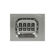 Vault Locks 5500 Key Lock Box with 4-Digit Combo, 3-Digit Shackle, Extra Security, Silver
