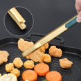 thumbnail image 4 of Pinzas de cocina, pinzas de cocina de acero inoxidable de 20 cm, pinzas para alimentos tienen un diseño antideslizante y resistente al calor, 4 of 5