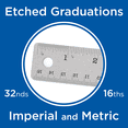 thumbnail image 4 of (Price/EA)Alvin R590-15 15" Flexible Stainless Steel Ruler, 4 of 4