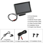 5 Inch Screen Display Monitor + Car Rear View Camera Combination Products