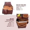 thumbnail image 4 of Cinturón para herramientas Occidental Leather Stronghold Big Oxy XL, 4 of 6