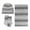 Gray1#, variant on Caywon Women's and Men Winter Knitted Warm Cold Proof Scarf Hat Gloves 3 Piece Set Ideal for Cold Weather Keeps Head Neck Hands Cozy and Protected Suitable for Outdoor Activities
