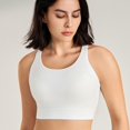 thumbnail image 4 of Womens Sports Bras Sports Fitness Bra Yoga Running Bra Dry Wicking Bra Sports Bra White XL, 4 of 5