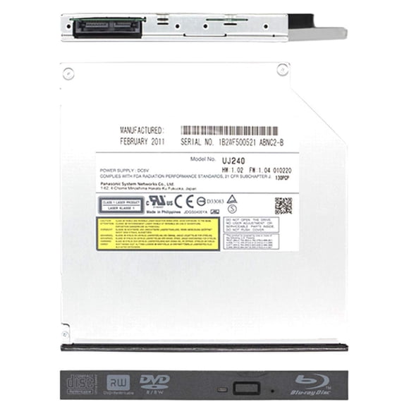 Grabador Blu-ray Panasonic UJ240 6x BD-RE/8x DVD±RW DL SATA