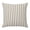 Pearl White, variant on Throw Pillow Covers 18x18 Inch, Pink Lines Decorative Pillow Cases for Couch Sofa Bed, Modern Vertical Striped Farmhouse Vintage Cotton Linen Square Home Decor Pillowcases with Hidden Zipper