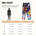 thumbnail image 3 of Honiee Space Colorful Donut for elegant Women's Lounge Pants and Pajama Pants, crafted for ultimate comfort in your sleepwear essentials-Large, 3 of 6