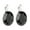 Black, variant on ruhuadgb Earrings,phoe Women Fashion Cubic Zirconia Party Jewelry Gift Black
