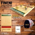 thumbnail image 4 of Juego de carreras de caballos FINENI Horse Race con 11 caballos de metal, 4 of 9
