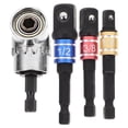 thumbnail image 4 of 1 Set Right Angle Drill Attachment Socket Drill Adapter Impact Drill Adapter, 4 of 8