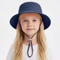 thumbnail image 2 of Caqnni Boys And Girls Beach Sun Hat Outdoor Sun Hat For Toddler Baby Kids Fishing Hat Breathable Sun Hat Beach Hat, 2 of 5