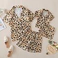 thumbnail image 2 of Ensembles de Pyjamas Assortis pour la Famille d'Été 2 Pcs Ensembles de Pyjamas à Manches Courtes pour la Famille Vert Taille Bébé-Enfants-Adulte Unisexe, 2 of 8